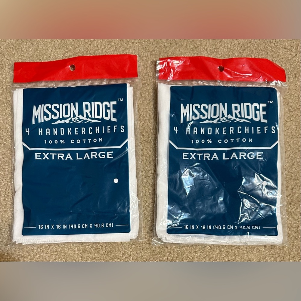 (New) Mission Ridge Extra Large Handkerchiefs